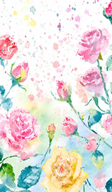 [LINE着せ替え] 薔薇(バラ)の花の着せかえ(R4086)の画像1