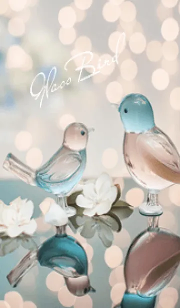 [LINE着せ替え] glass bird01_1の画像1