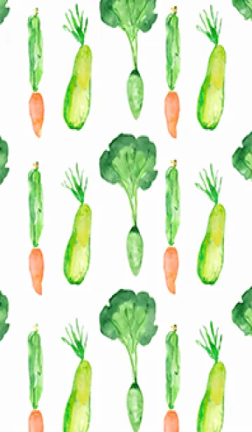 [LINE着せ替え] 【シンプル】お野菜の着せかえ#923の画像1