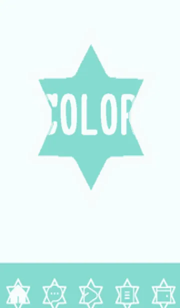 [LINE着せ替え] green color S118の画像1