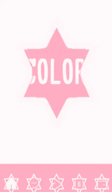 [LINE着せ替え] pink color S59の画像1