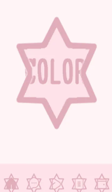 [LINE着せ替え] pink color S60の画像1