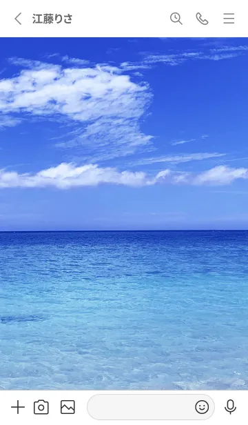 [LINE着せ替え] Summer ocean -ALOHA- 14の画像2