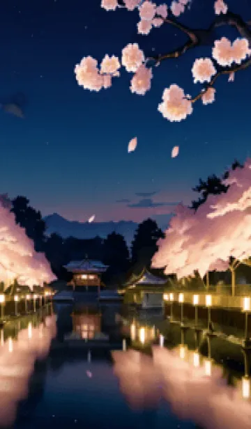 [LINE着せ替え] 桜花繚乱 #EXHS715。の画像1