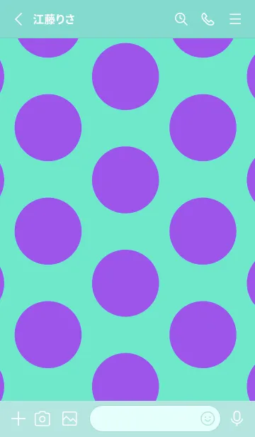 [LINE着せ替え] ドット _62の画像2