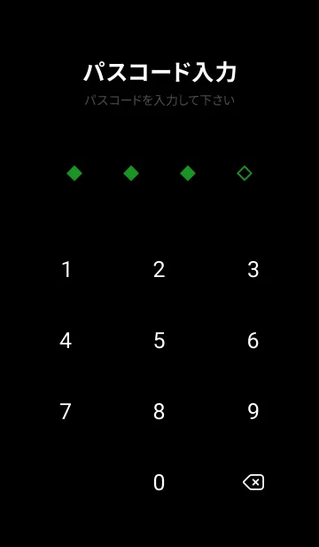 [LINE着せ替え] シンプル ブラック /14の画像4