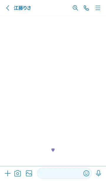 [LINE着せ替え] シンプル ミニ ハート .23の画像2