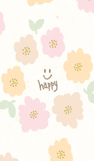 [LINE着せ替え] くすみカラー おしゃれ 花12の画像1