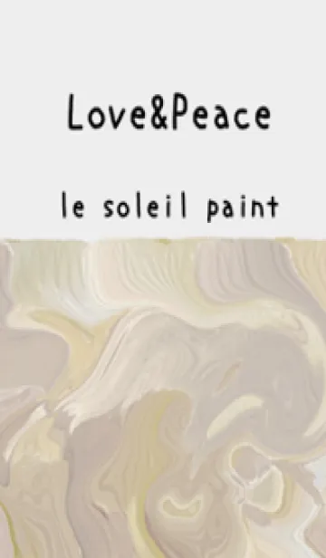 [LINE着せ替え] 油絵アート【le soleil paint 800】の画像1