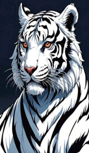 [LINE着せ替え] ネコ サクラ タイガー mYmCuの画像1