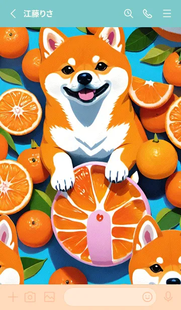 [LINE着せ替え] しばんばん nzZpBの画像2