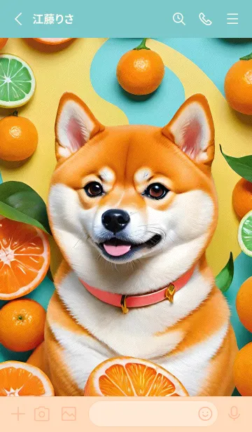 [LINE着せ替え] しばんばん NI8biの画像2