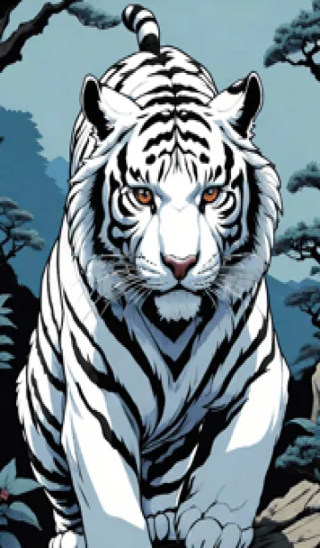 [LINE着せ替え] ネコ サクラ タイガー 680yLの画像1