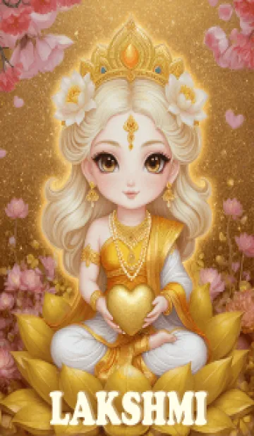 [LINE着せ替え] Lakshmi, fulfilled, wealthy, (JP)の画像1