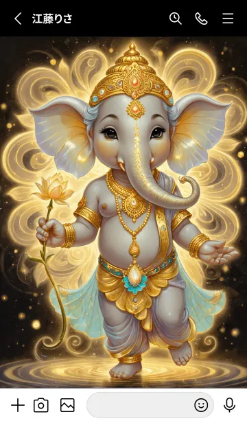 [LINE着せ替え] Ganesha-Win Lottery & Rich Theme (JP)の画像2