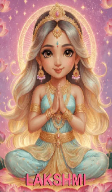 [LINE着せ替え] Lakshmi For Win Lottery & Rich Theme(JP)の画像1