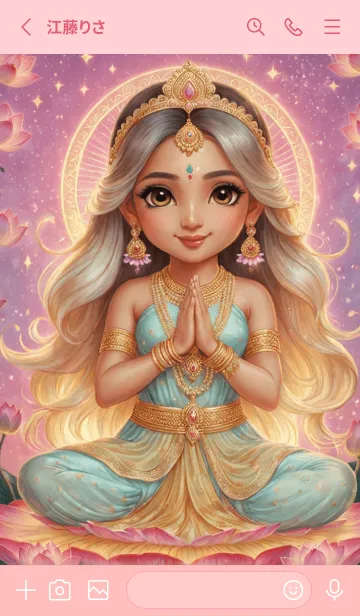 [LINE着せ替え] Lakshmi For Win Lottery & Rich Theme(JP)の画像2