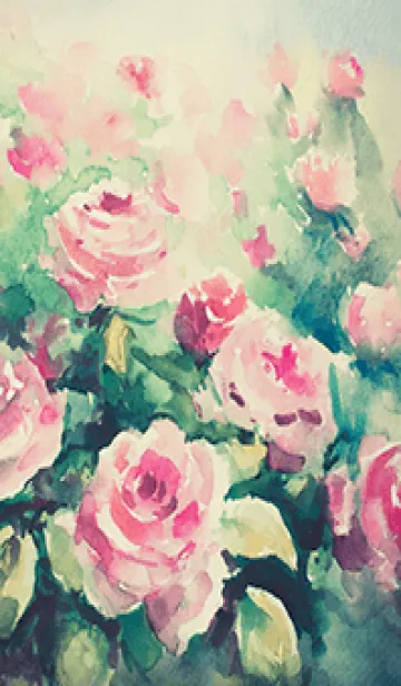 [LINE着せ替え] 薔薇(バラ)の花の着せかえ(R4109)の画像1