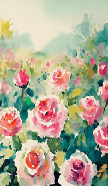 [LINE着せ替え] 薔薇(バラ)の花の着せかえ(R4107)の画像1