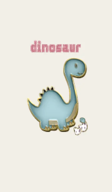 [LINE着せ替え] dinosaur Enamel Pin 26の画像1