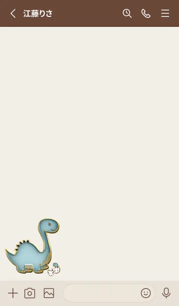 [LINE着せ替え] dinosaur Enamel Pin 26の画像2