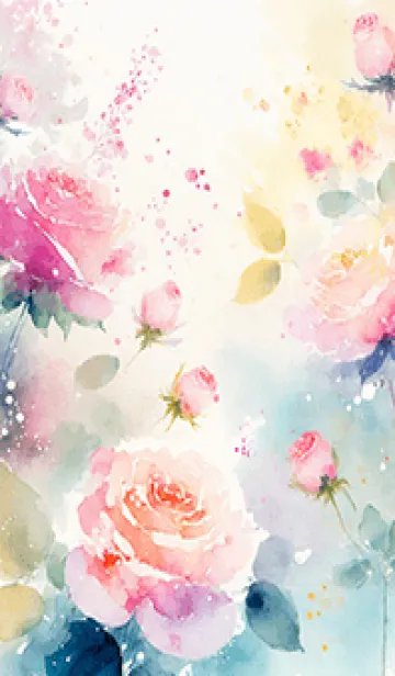 [LINE着せ替え] 薔薇(バラ)の花の着せかえ(R4104)の画像1