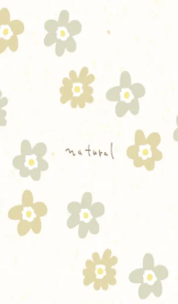 [LINE着せ替え] 花 斜め5の画像1