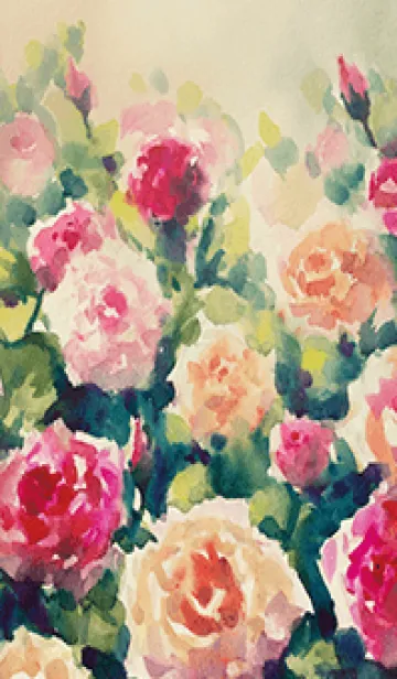 [LINE着せ替え] 薔薇(バラ)の花の着せかえ(R4112)の画像1