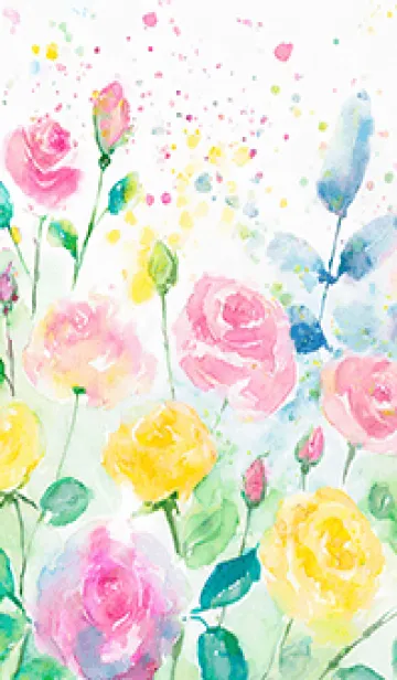 [LINE着せ替え] 薔薇(バラ)の花の着せかえ(R4116)の画像1