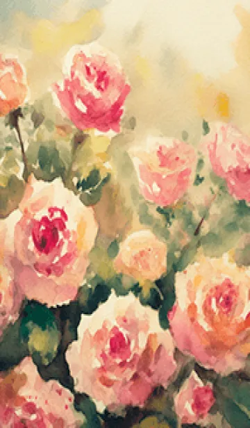 [LINE着せ替え] 薔薇(バラ)の花の着せかえ(R4121)の画像1