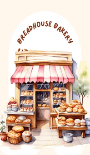 [LINE着せ替え] breadhouse bakeryの画像1