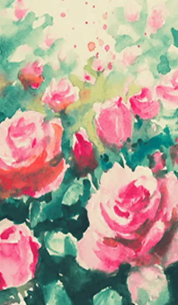 [LINE着せ替え] 薔薇(バラ)の花の着せかえ(R4131)の画像1