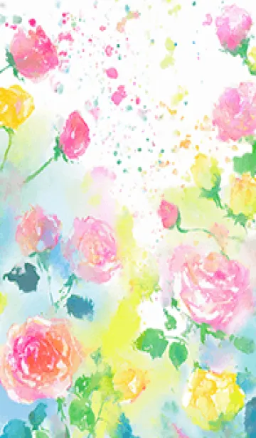 [LINE着せ替え] 薔薇(バラ)の花の着せかえ(R4130)の画像1