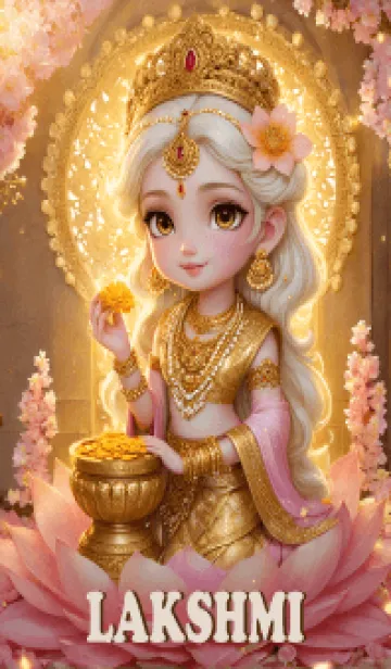 [LINE着せ替え] Lakshmi, rich, rich, fulfilled love(JP)の画像1