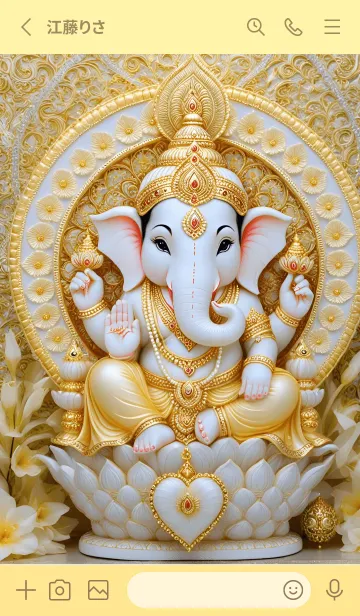 [LINE着せ替え] Ganesha, rich beyond the sky,(JP)の画像2