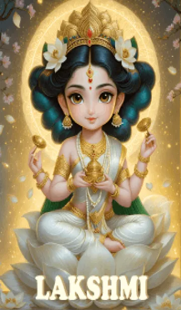 [LINE着せ替え] Lakshmi, rich, win the lottery(JP)の画像1