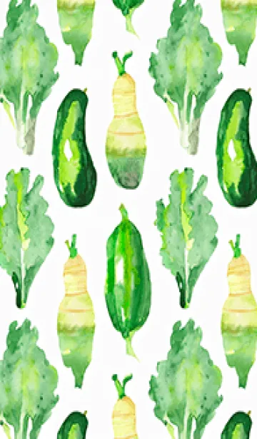 [LINE着せ替え] 【シンプル】お野菜の着せかえ#960の画像1
