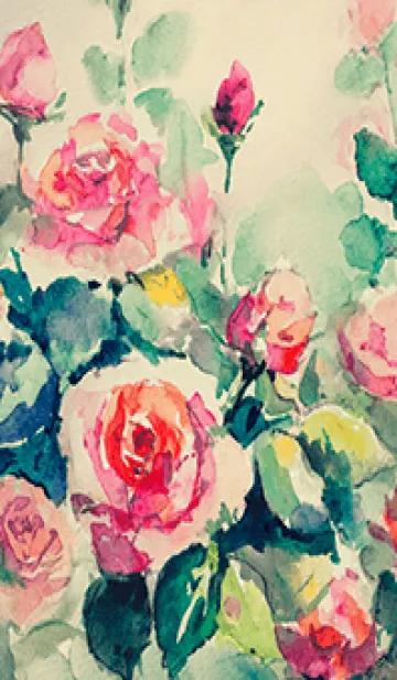 [LINE着せ替え] 薔薇(バラ)の花の着せかえ(R4125)の画像1