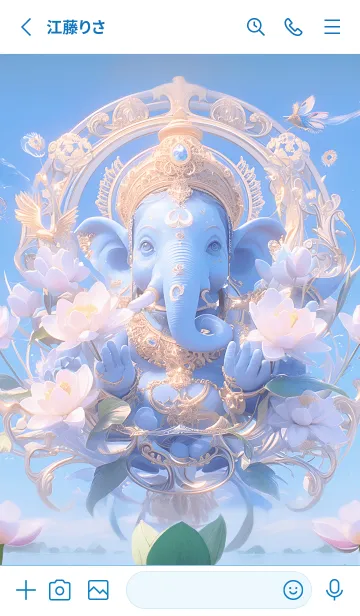 [LINE着せ替え] 富と成功の神 04の画像2