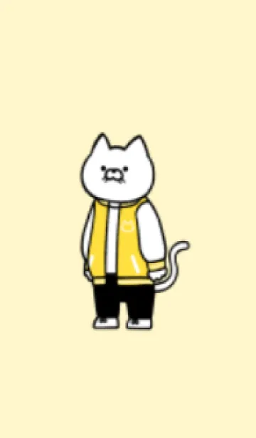 [LINE着せ替え] スタジャンにゃん03の画像1