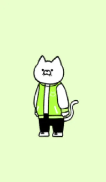 [LINE着せ替え] スタジャンにゃん04の画像1