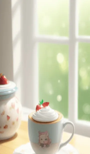 [LINE着せ替え] 午後のコーヒータイム-快適な日 c9TKcの画像1