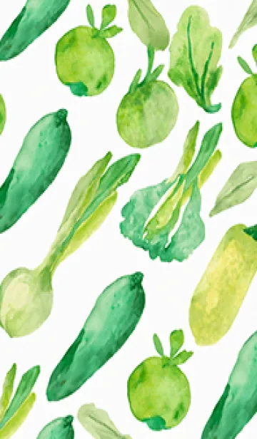 [LINE着せ替え] 【シンプル】お野菜の着せかえ#964の画像1