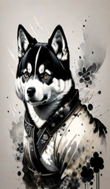 [LINE着せ替え] 浮世絵 ミャオミャオ猫 4aE312の画像1