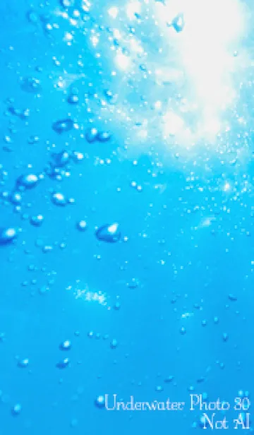 [LINE着せ替え] Underwater Photo 30 Not AIの画像1
