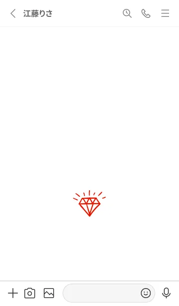 [LINE着せ替え] ミニ ダイヤモンド 27の画像2