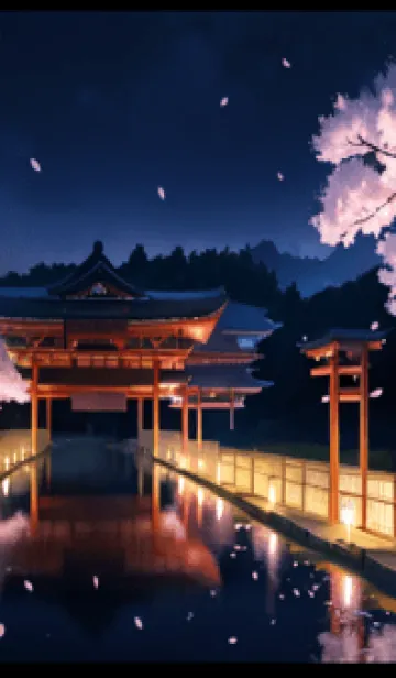 [LINE着せ替え] 桜花繚乱 #EZHJ1219。の画像1