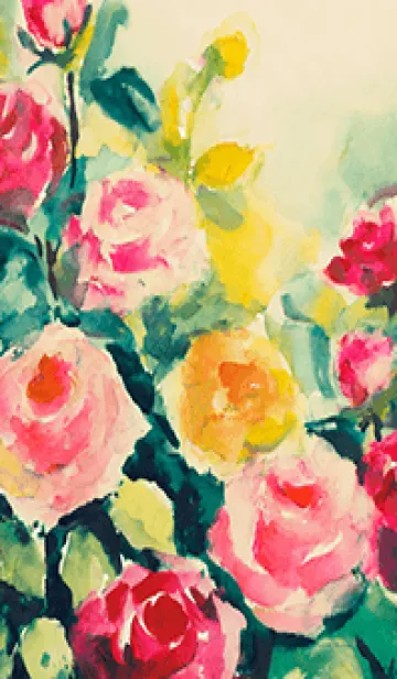 [LINE着せ替え] 薔薇(バラ)の花の着せかえ(R4143)の画像1