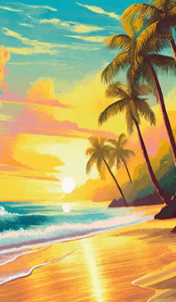 [LINE着せ替え] 爽やかな夏の風景の着せかえ(Summer-7)の画像1