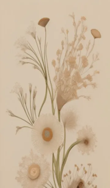 [LINE着せ替え] 心を落ち着かせる花 zIkNBの画像1